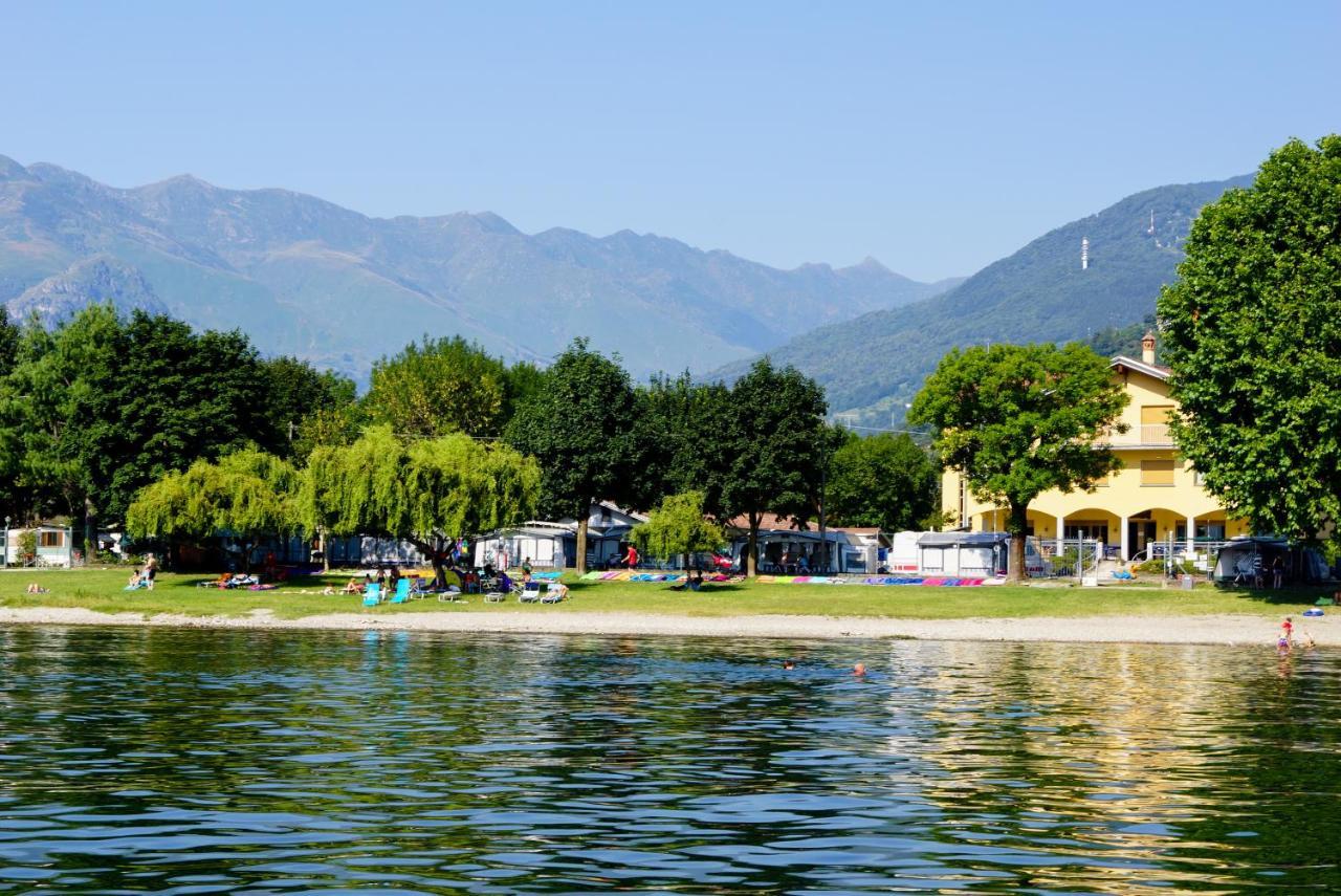 Bungalows In Camping Solarium Domaso Exterior photo